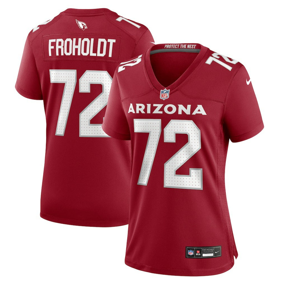 Hjalte Froholdt Arizona Cardinals Women's Game Jersey - Cardinal discount