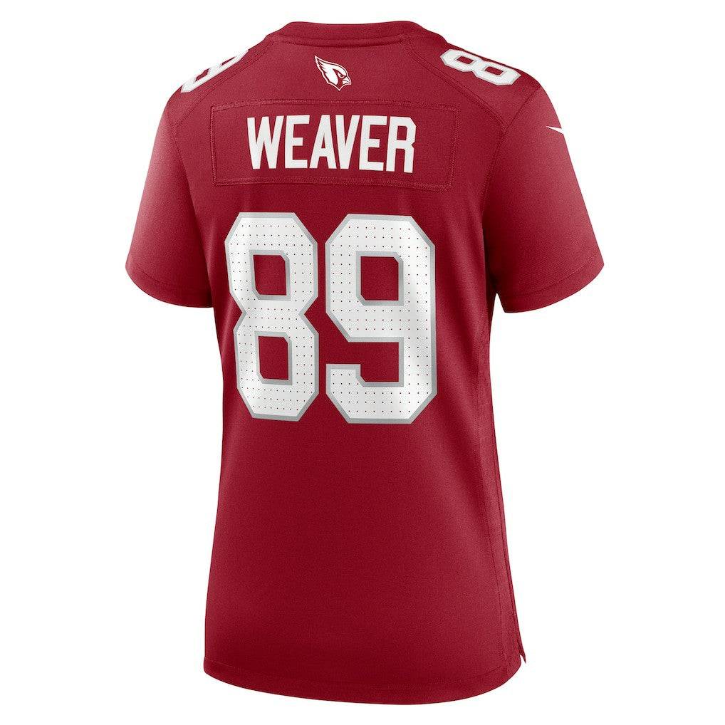 Xavier Weaver Arizona Cardinals Women's Game Jersey - Cardinal discount