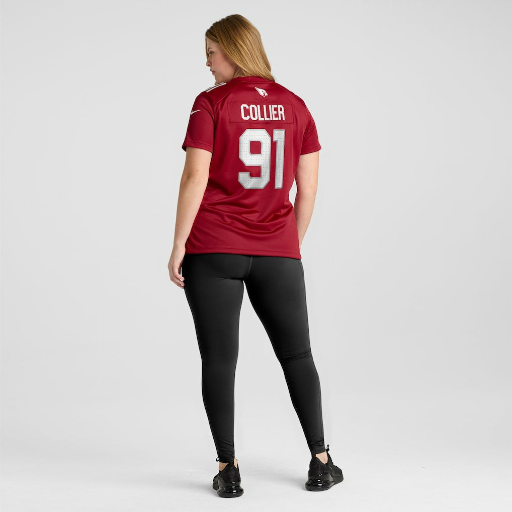 L.J. Collier Arizona Cardinals Women's Game Jersey - Cardinal for sale