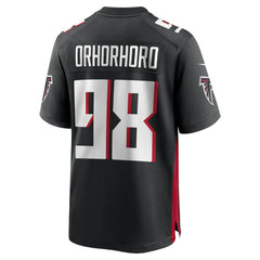 Ruke Orhorhoro Atlanta Falcons Team Game Jersey - Black on sale