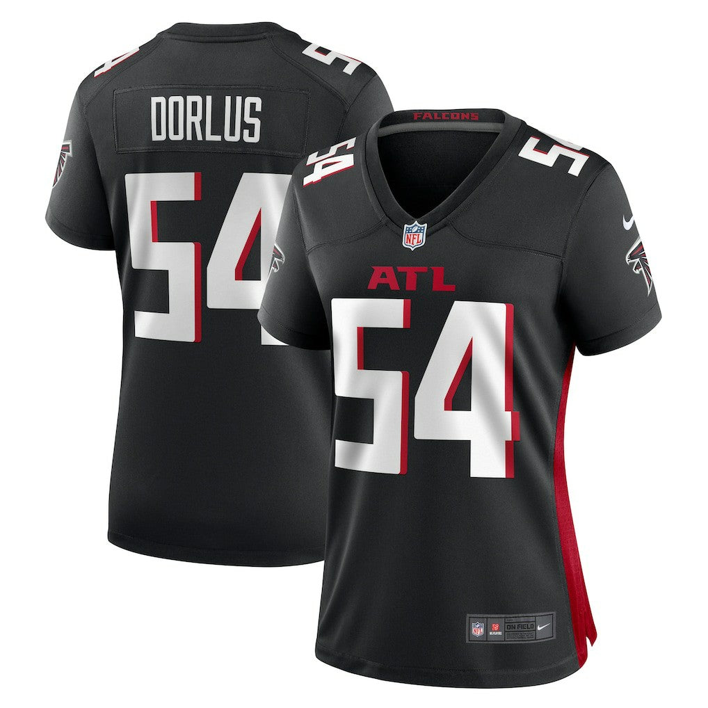 Brandon Dorlus Atlanta Falcons Women's Game Jersey - Black sale