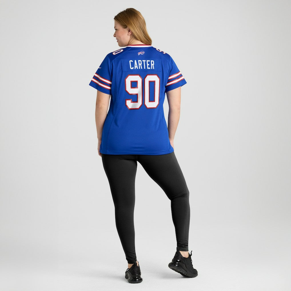 DeWayne Carter Buffalo Bills Women's Game Jersey - Royal cheap