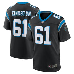 Jarrett Kingston Carolina Panthers Game Jersey - Black discount