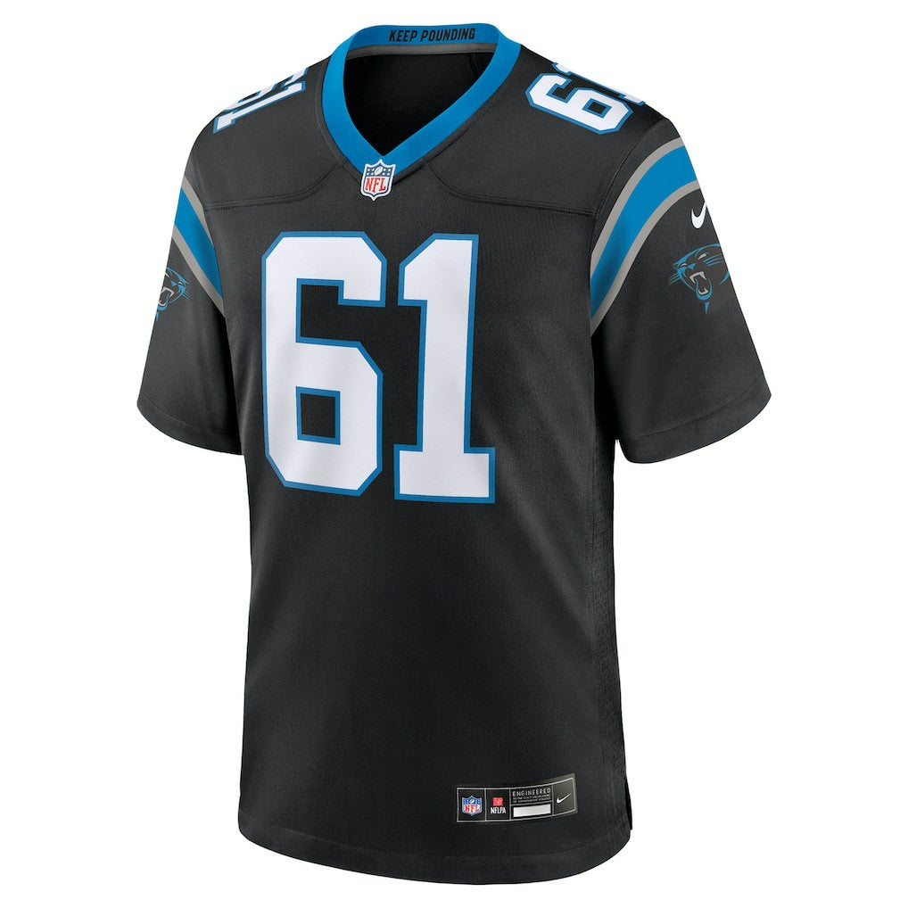 Jarrett Kingston Carolina Panthers Game Jersey - Black discount