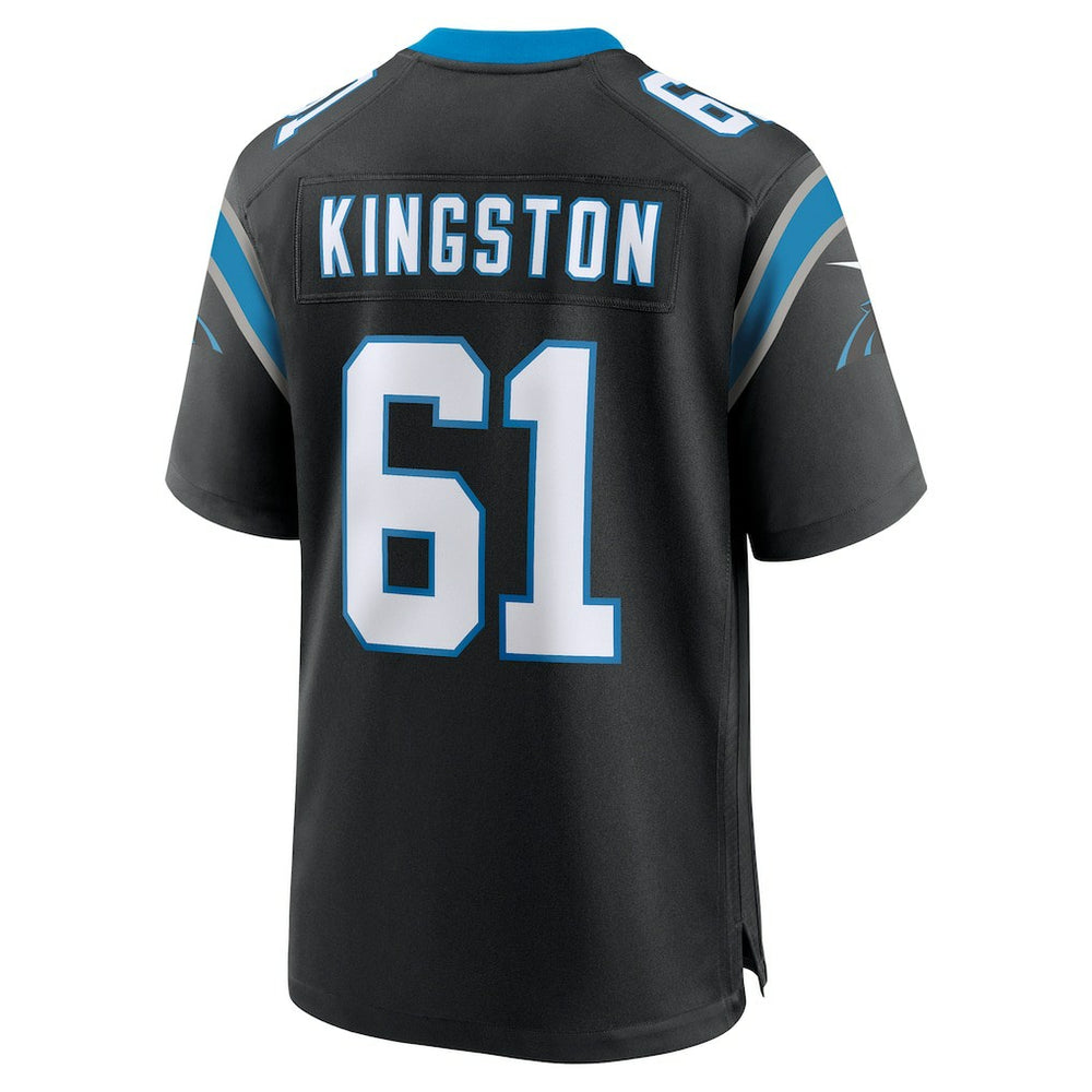 Jarrett Kingston Carolina Panthers Game Jersey - Black discount
