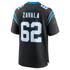 Chandler Zavala Carolina Panthers Game Jersey - Black cheap