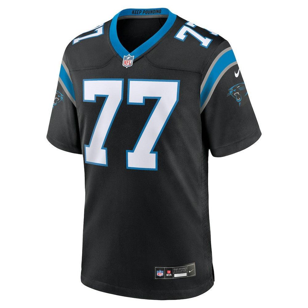 Yosh Nijman Carolina Panthers Game Jersey - Black for sale