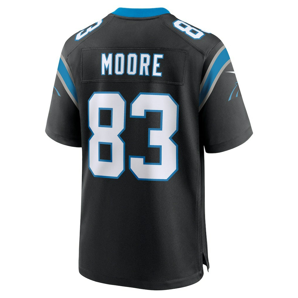 David Moore Carolina Panthers Game Jersey - Black sale