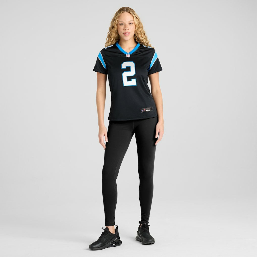 Mike Jackson Carolina Panthers Women's Game Jersey - Black on sale