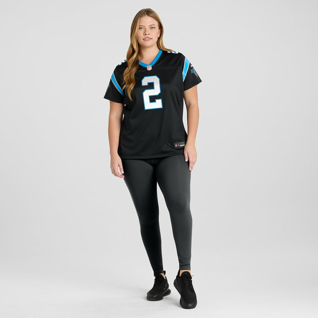 Mike Jackson Carolina Panthers Women's Game Jersey - Black on sale