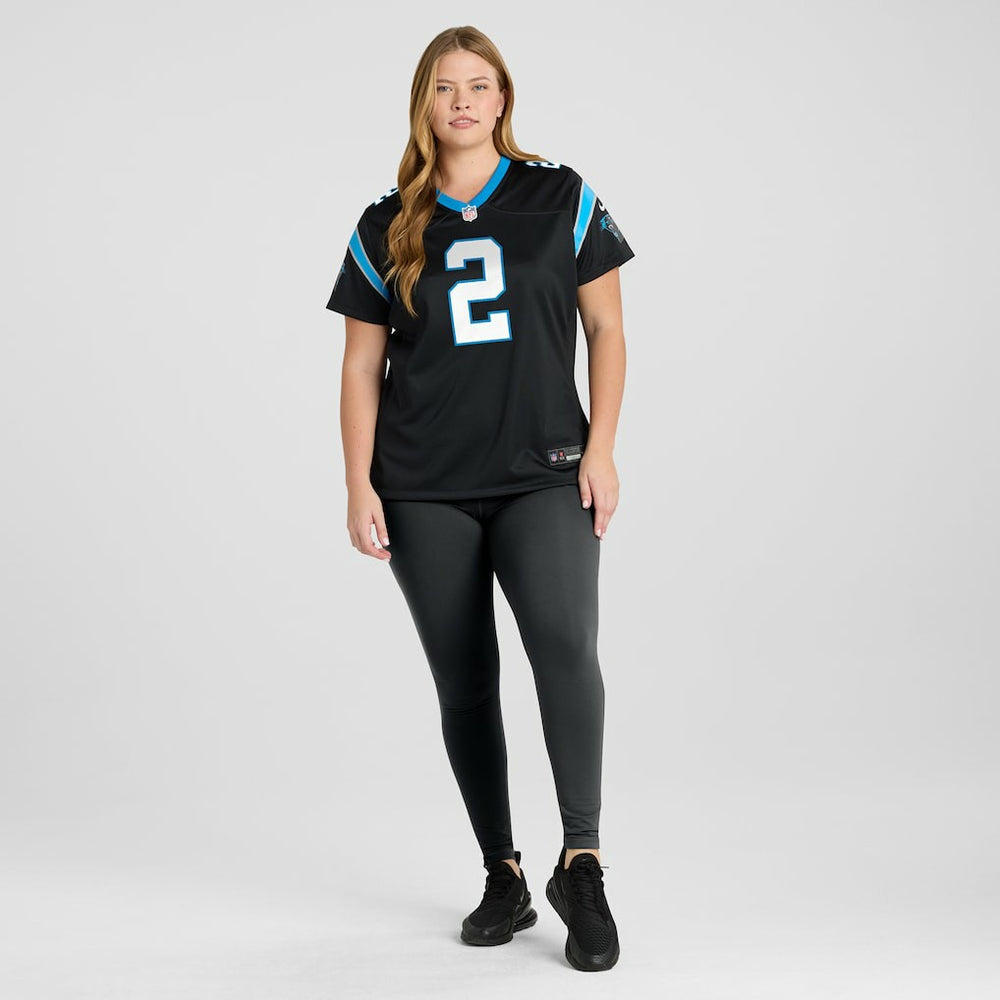 Mike Jackson Carolina Panthers Women's Game Jersey - Black on sale