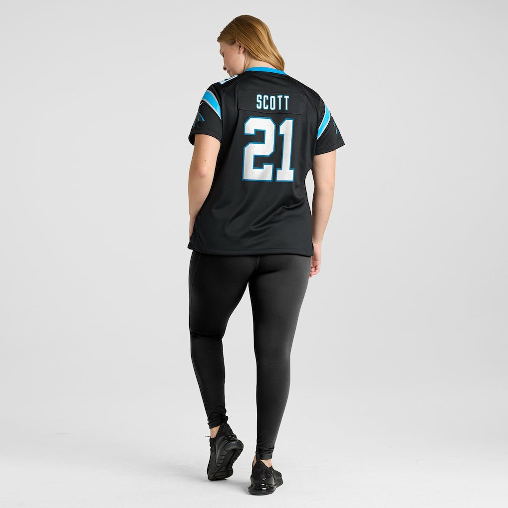 Nick Scott Carolina Panthers Women's Game Jersey - Black discount