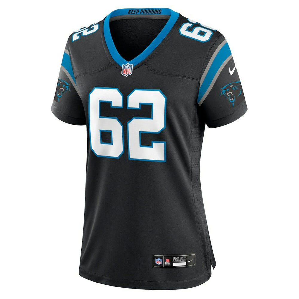 Chandler Zavala Carolina Panthers Women's Game Jersey - Black for sale