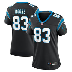 David Moore Carolina Panthers Women's Game Jersey - Black on sale