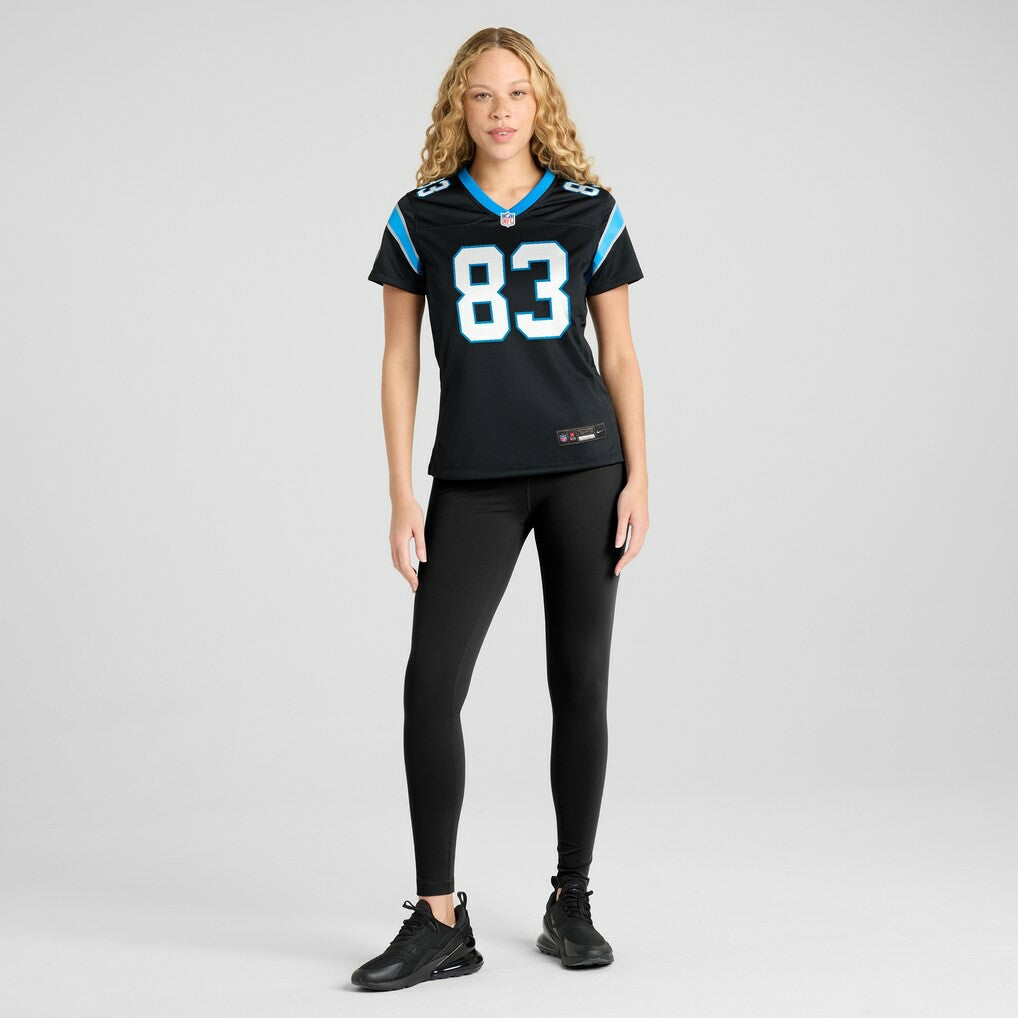 David Moore Carolina Panthers Women's Game Jersey - Black on sale