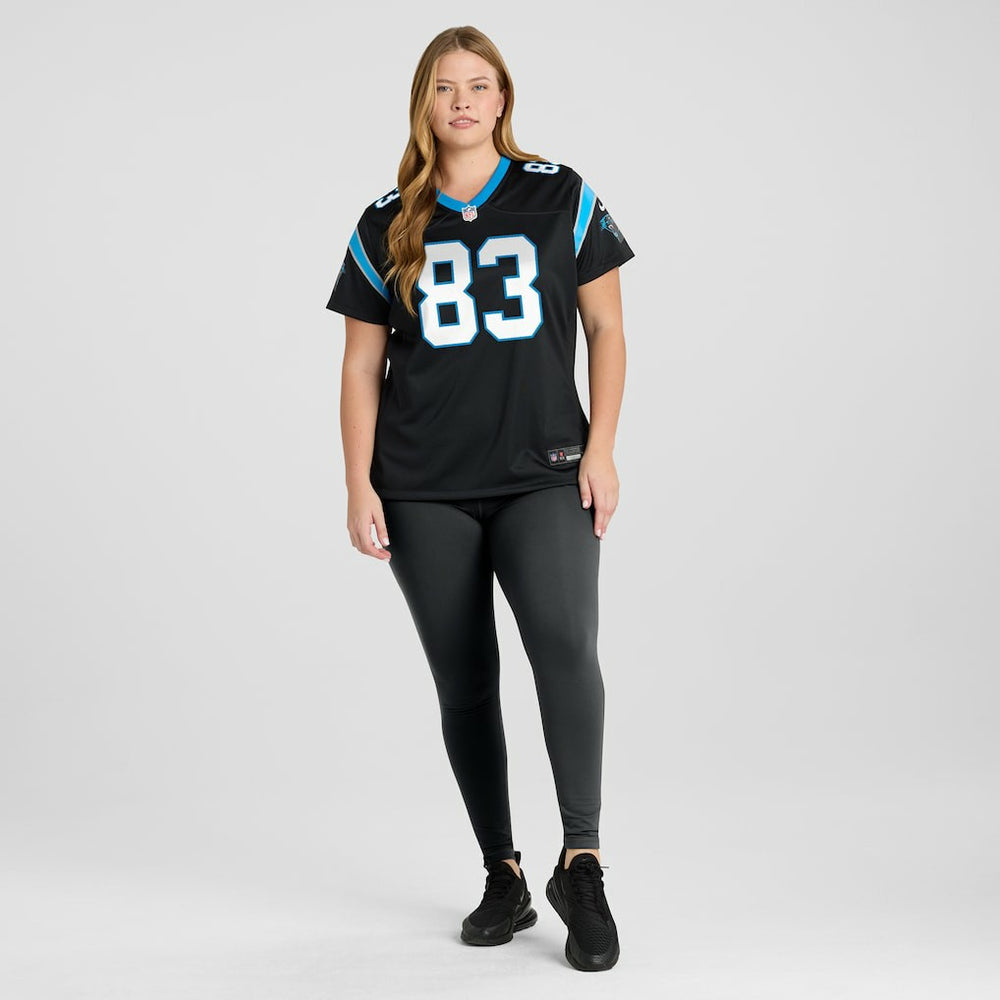 David Moore Carolina Panthers Women's Game Jersey - Black on sale