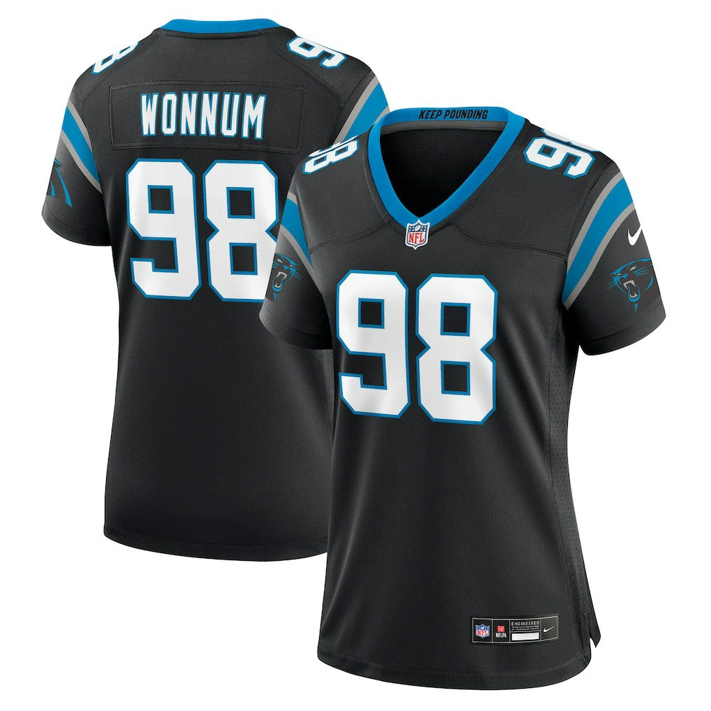 D.J. Wonnum Carolina Panthers Women's Game Jersey - Black sale