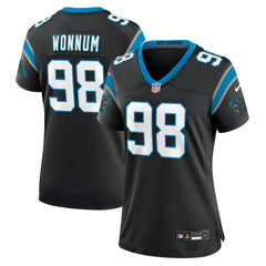 D.J. Wonnum Carolina Panthers Women's Game Jersey - Black sale