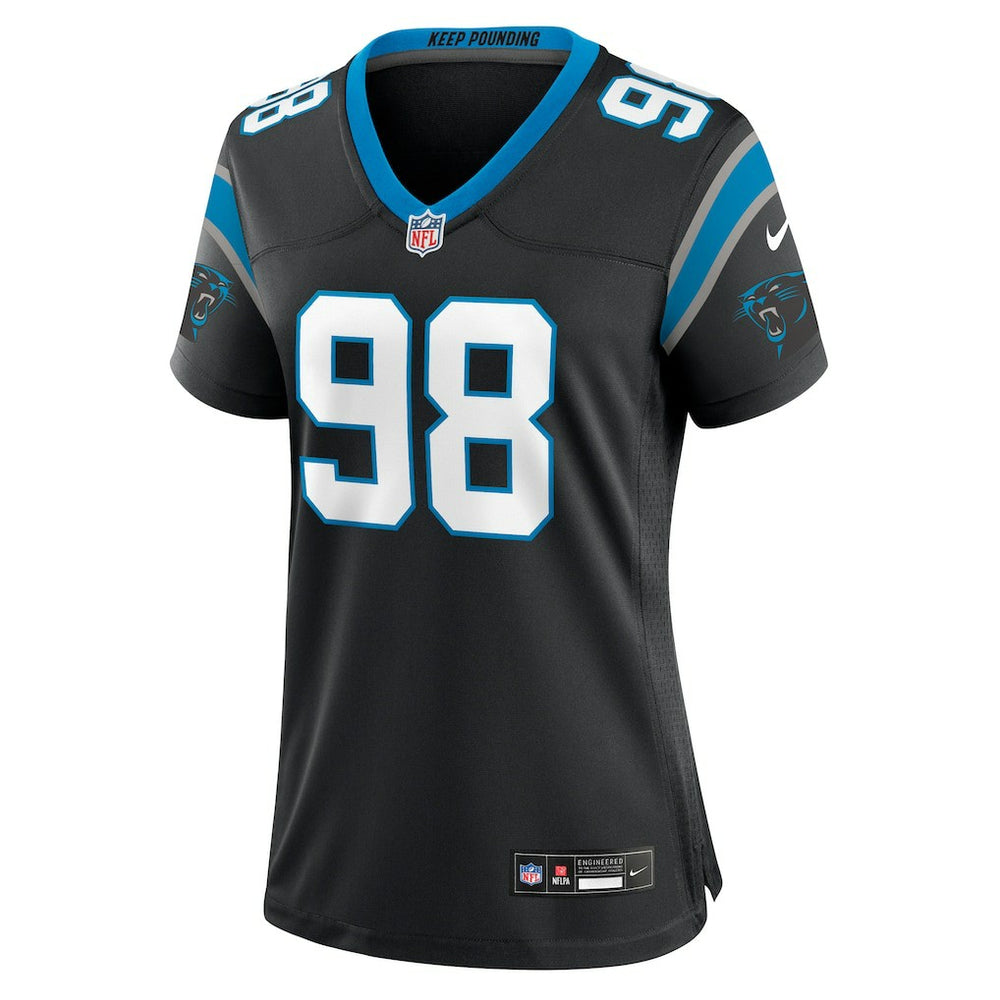 D.J. Wonnum Carolina Panthers Women's Game Jersey - Black sale