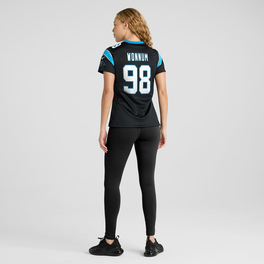 D.J. Wonnum Carolina Panthers Women's Game Jersey - Black sale