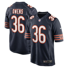 Jonathan Owens Chicago Bears Game Jersey - Navy cheap