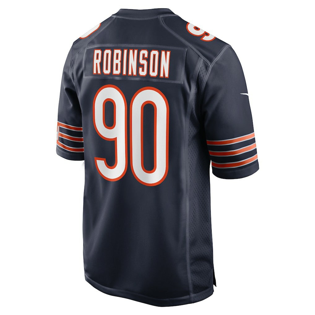 Dominique Robinson Chicago Bears Game Jersey - Navy on sale