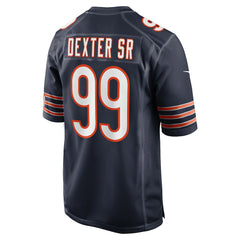 Gervon Dexter Sr. Chicago Bears Game Jersey - Navy for sale