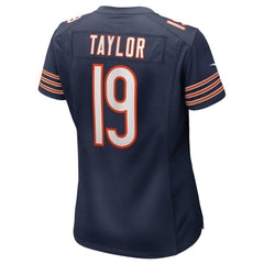 Tory Taylor Chicago Bears Women's Game Jersey - Navy sale