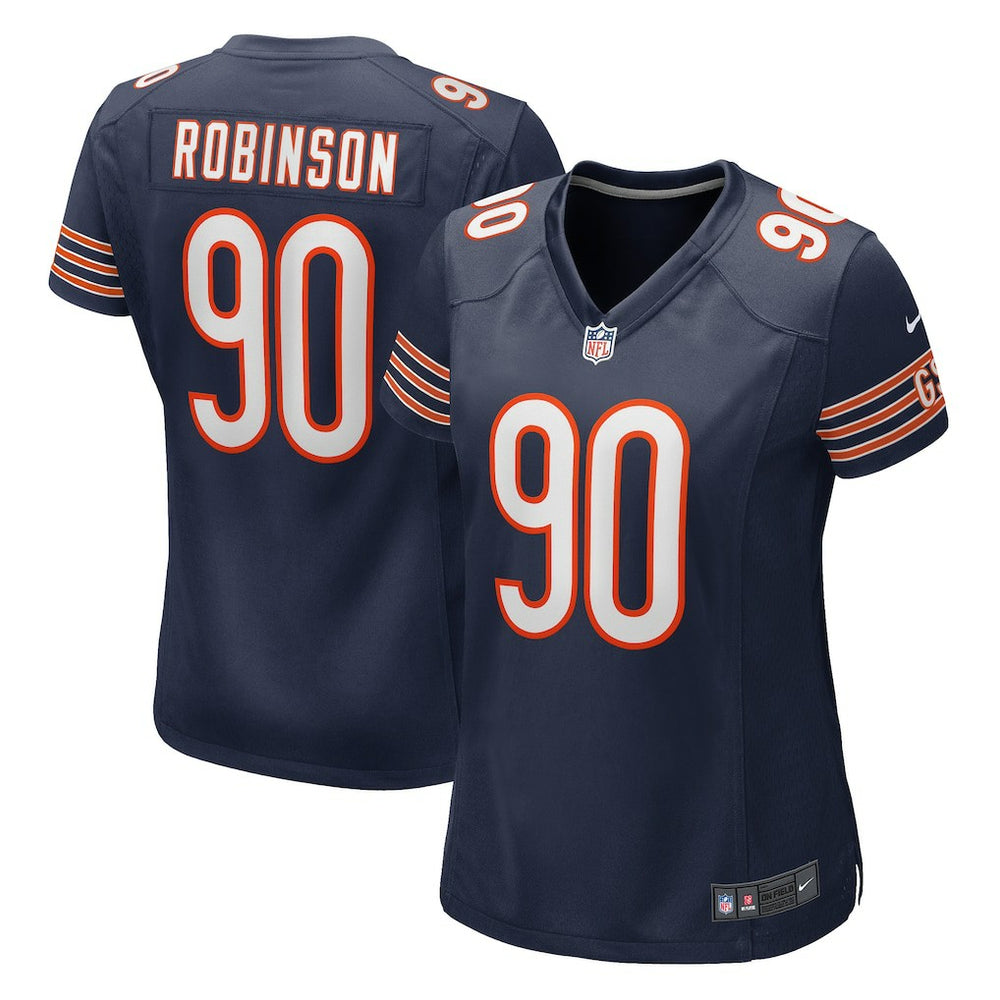Dominique Robinson Chicago Bears Women's Game Jersey - Navy for sale