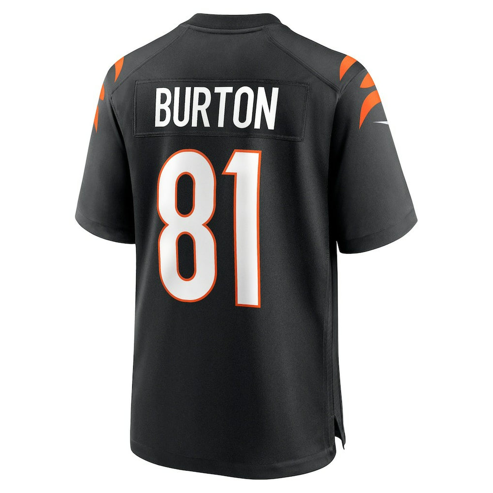 Jermaine Burton Cincinnati Bengals Game Jersey - Black sale