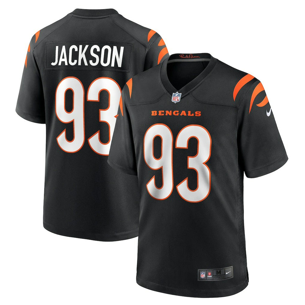 McKinnley Jackson Cincinnati Bengals Game Jersey - Black online