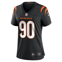 Kris Jenkins Jr. Cincinnati Bengals Women's Game Jersey - Black on sale