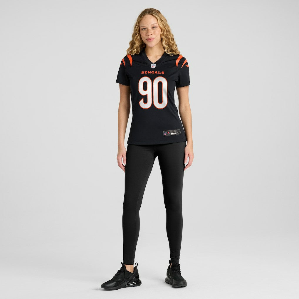 Kris Jenkins Jr. Cincinnati Bengals Women's Game Jersey - Black on sale