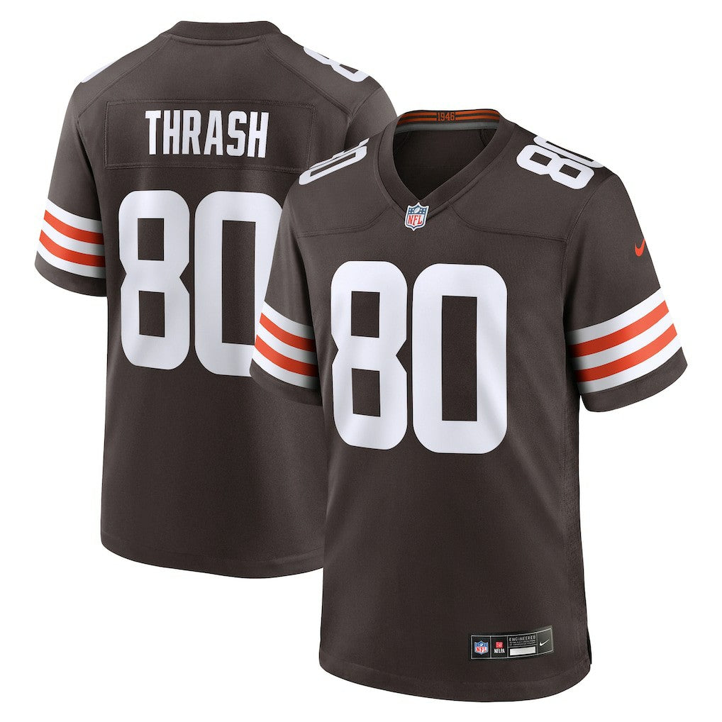 Jamari Thrash Cleveland Browns Team Game Jersey - Brown cheap