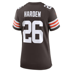 Myles Harden Cleveland Browns Women's Game Jersey - Brown cheap