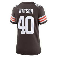 Nathaniel Watson Cleveland Browns Women's Game Jersey - Brown cheap