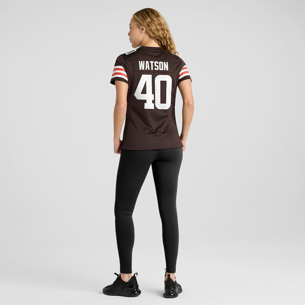 Nathaniel Watson Cleveland Browns Women's Game Jersey - Brown cheap