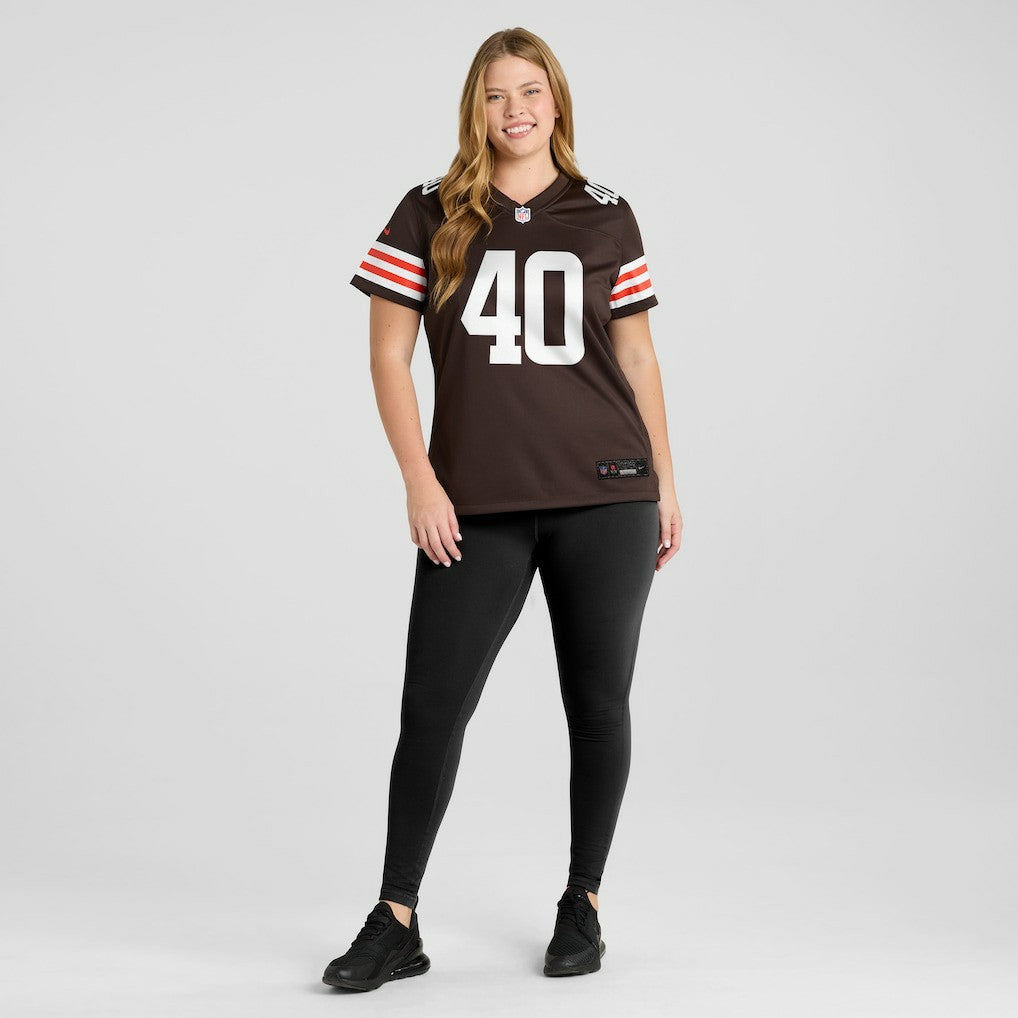 Nathaniel Watson Cleveland Browns Women's Game Jersey - Brown cheap