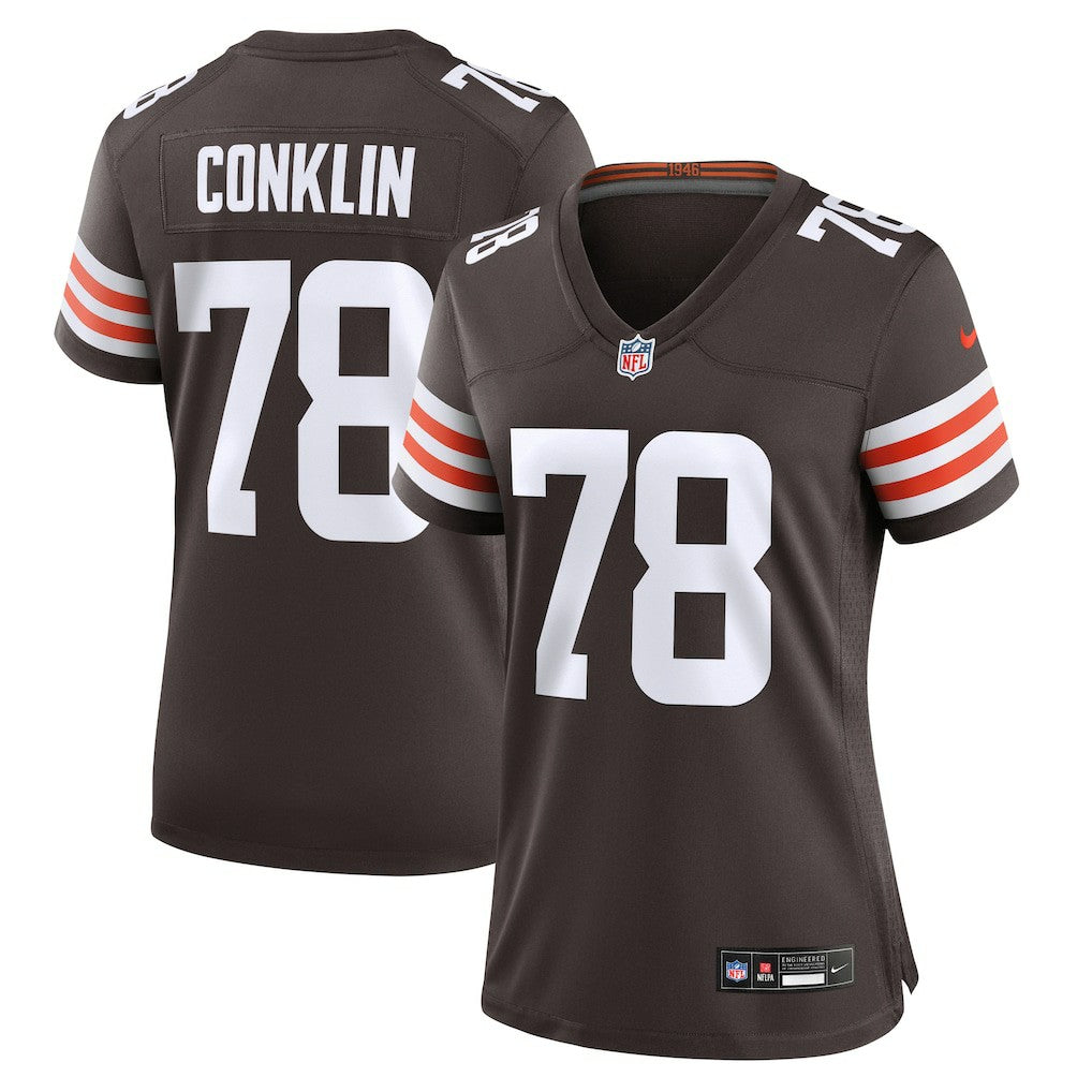 Jack Conklin Cleveland Browns Women's Game Jersey - Brown outlet