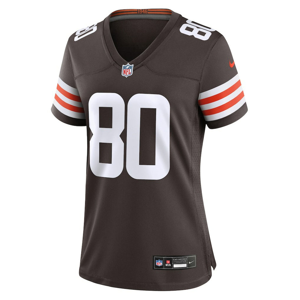 Jamari Thrash Cleveland Browns Women's Game Jersey - Brown online