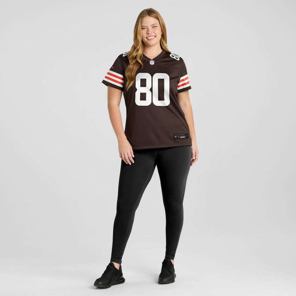 Jamari Thrash Cleveland Browns Women's Game Jersey - Brown online