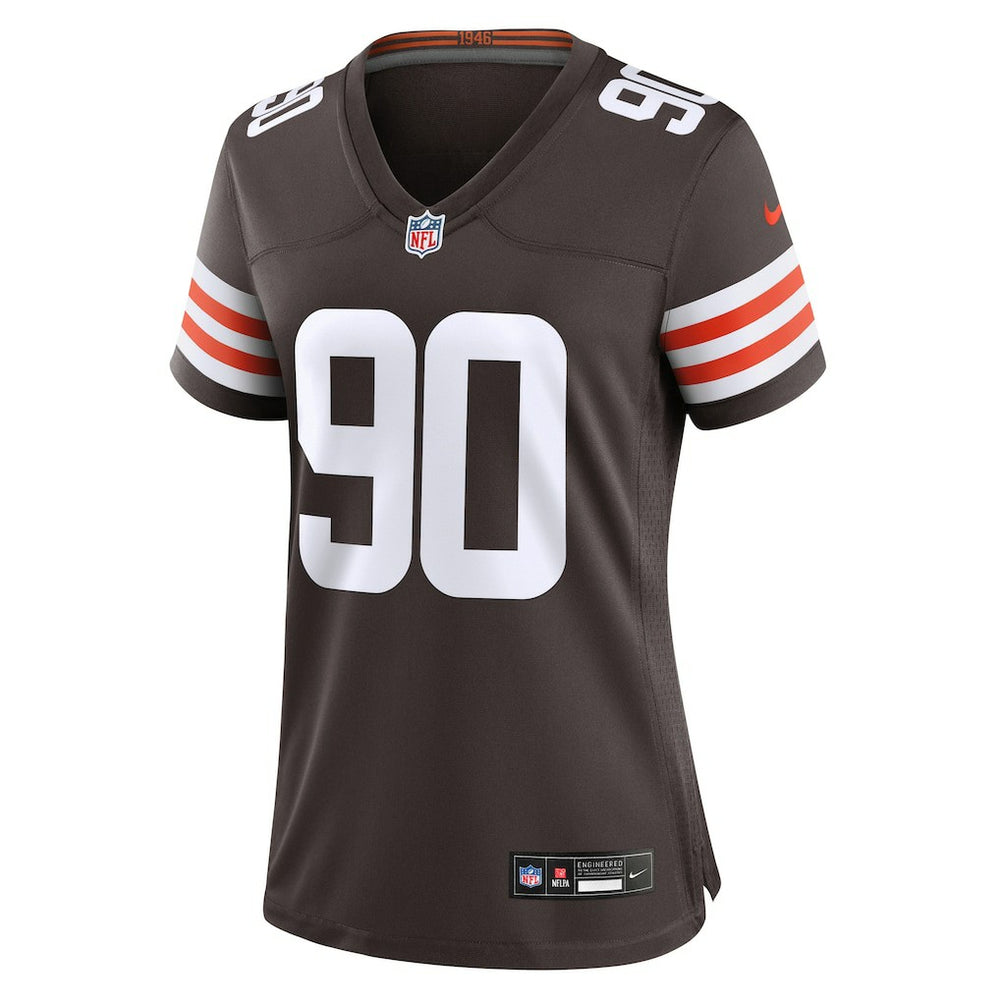 Maurice Hurst II Cleveland Browns Women's Game Jersey - Brown on sale