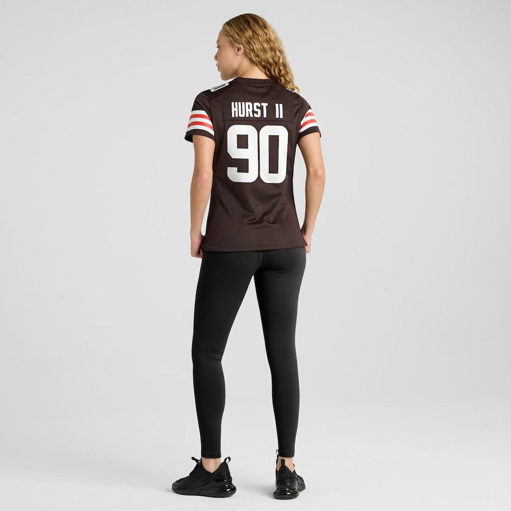 Maurice Hurst II Cleveland Browns Women's Game Jersey - Brown on sale