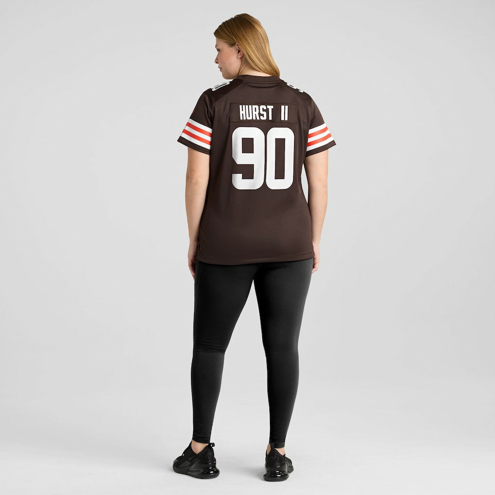 Maurice Hurst II Cleveland Browns Women's Game Jersey - Brown on sale