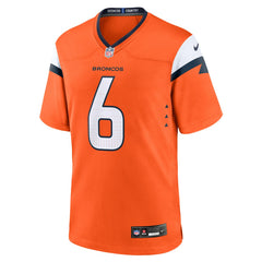 P.J. Locke Denver Broncos Team Game Jersey - Orange cheap