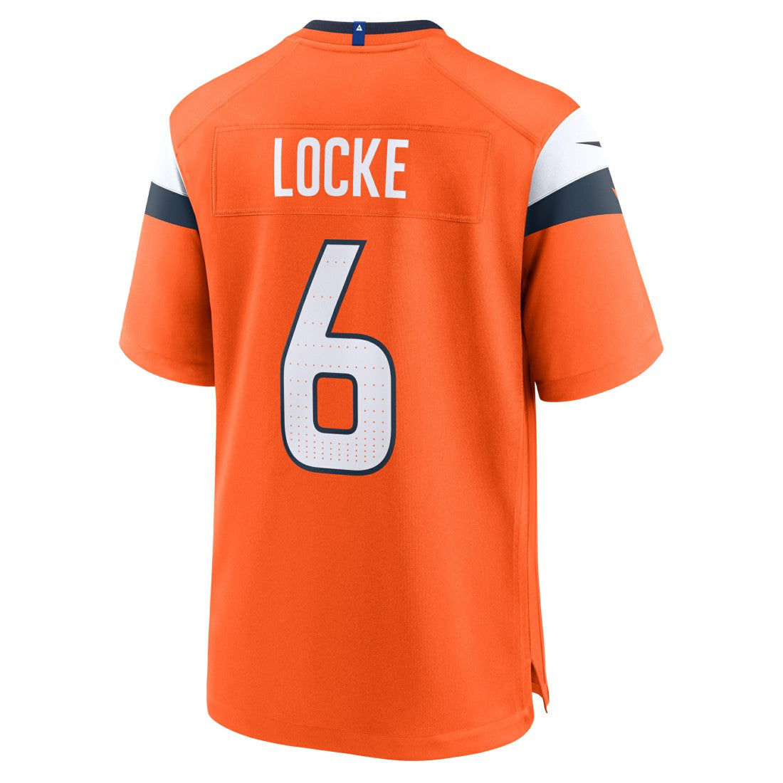 P.J. Locke Denver Broncos Team Game Jersey - Orange cheap