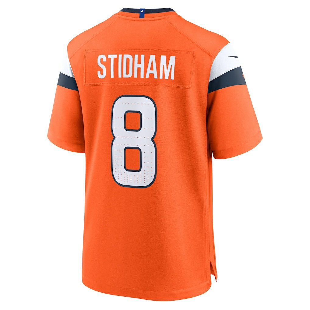 Jarrett Stidham Denver Broncos Team Game Jersey - Orange on sale