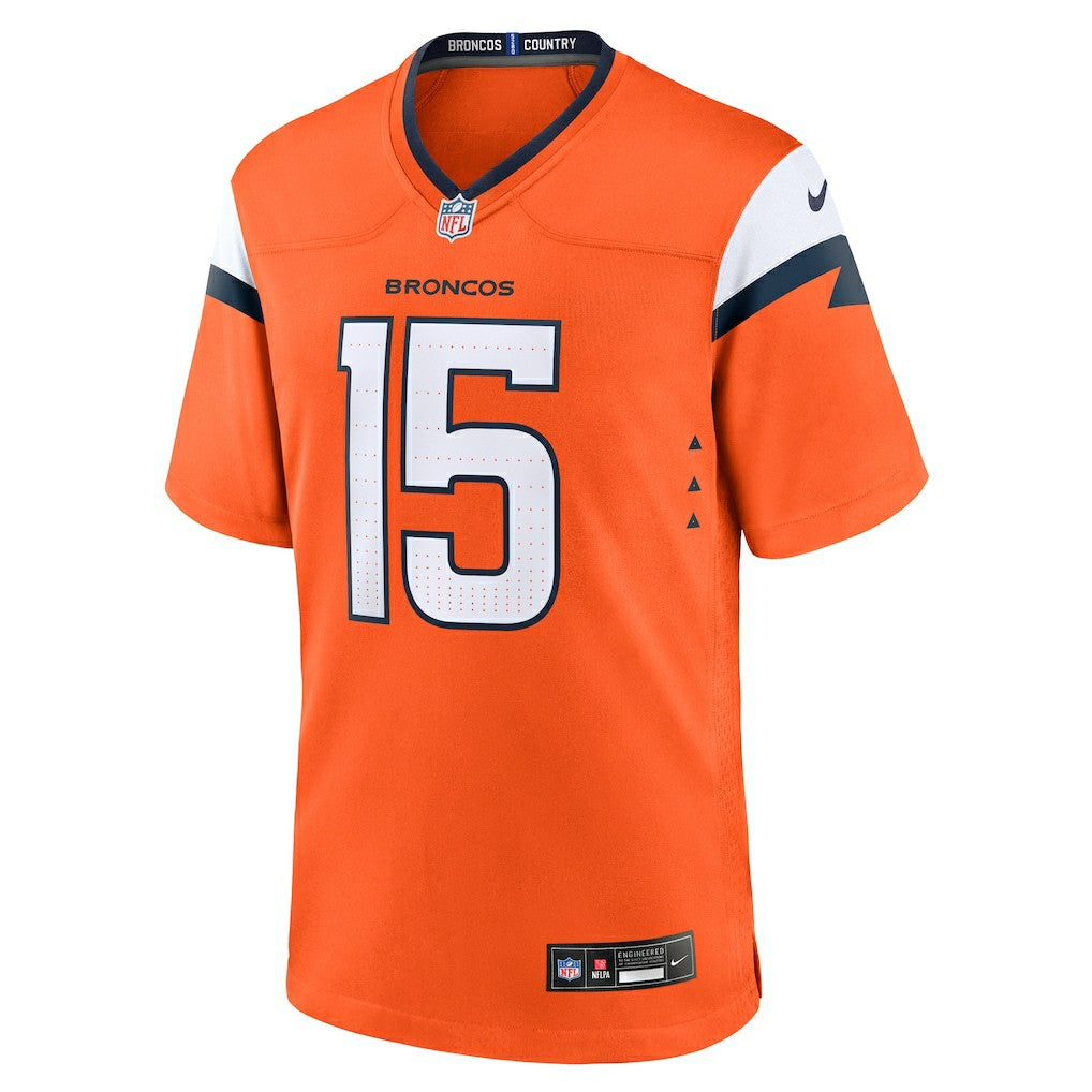 Nik Bonitto Denver Broncos Team Game Jersey - Orange cheap