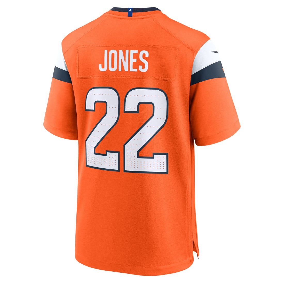 Brandon Jones Denver Broncos Team Game Jersey - Orange online