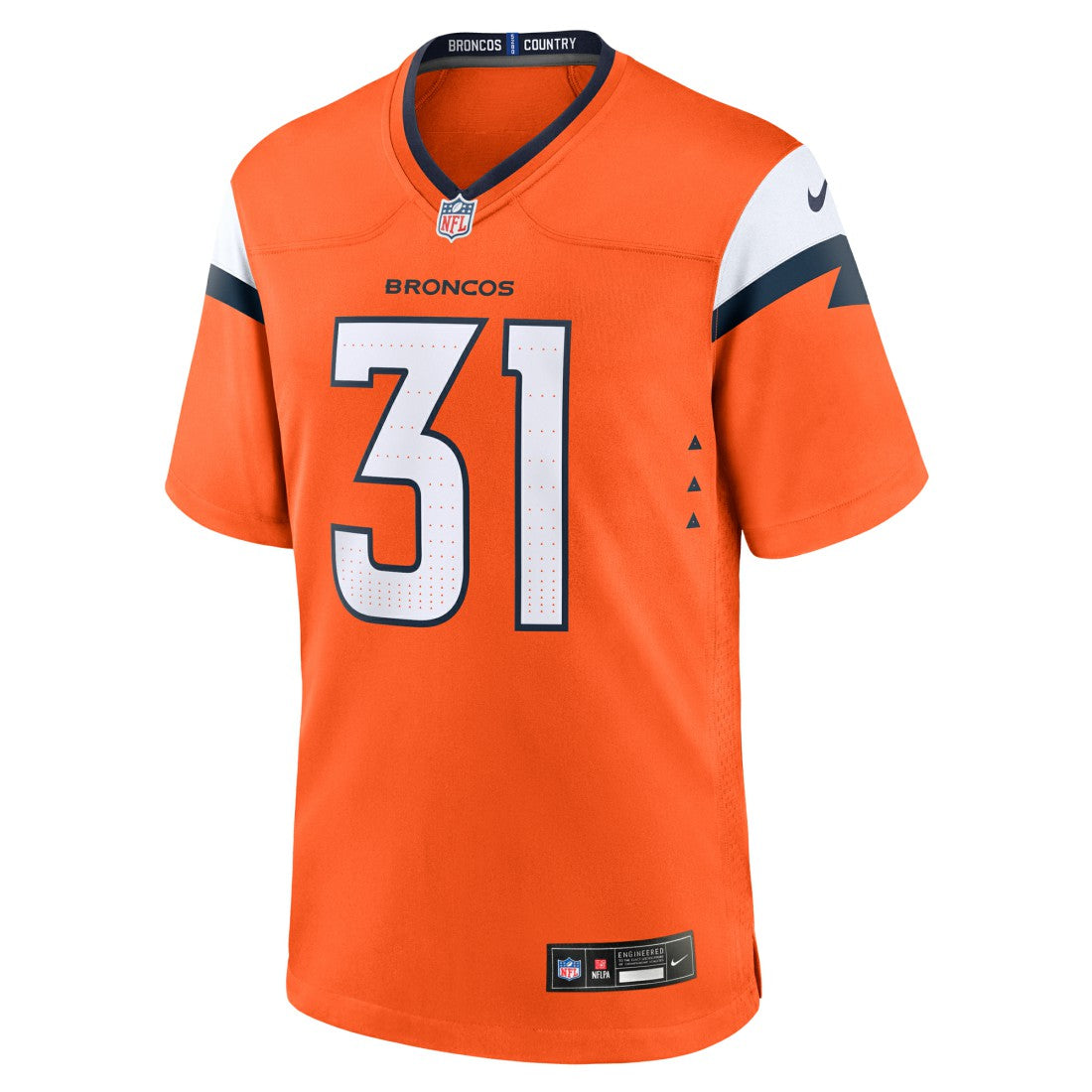 Kris Abrams-Draine Denver Broncos Team Game Jersey - Orange on sale